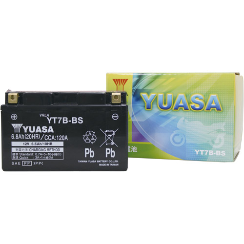 TYT7B-BS （YT7B-BS、GT7B-4 互換） 台湾ユアサバッテリーの通販は ...
